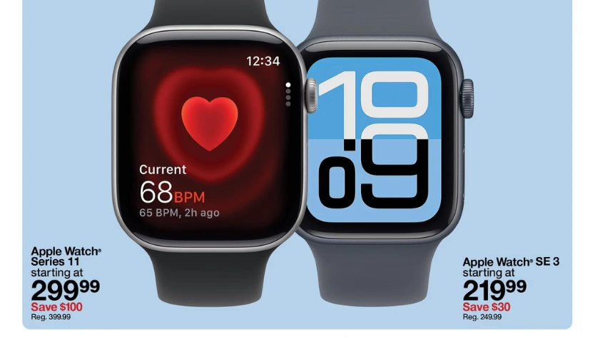 Top Weekly Deals at Target Including Apple Watch Series 11, Apple Pencil, and AirPods Pro 3 Savings