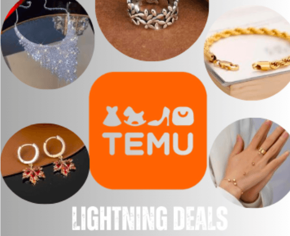 TEMU Lightning Deals on Women Jewellery