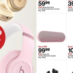 Target Gadgets Deal Alert: Massive Savings on Beats Headphones, JBL Speakers & Bose Earbuds