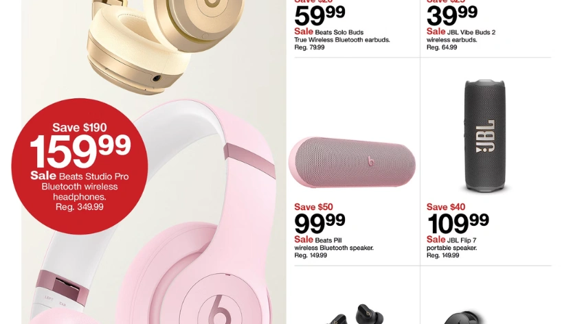 Target Gadgets Deal Alert: Massive Savings on Beats Headphones, JBL Speakers & Bose Earbuds