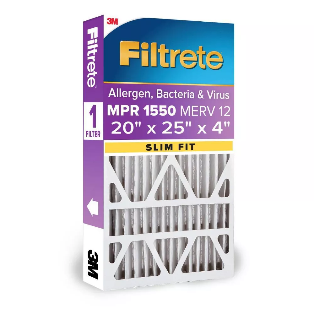 Filtrete Slim Fit Allergen Furnace Filter