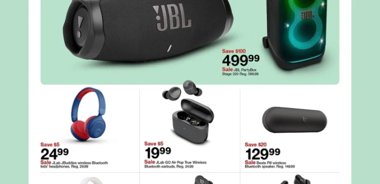 Top Picks on Earbuds and Speakers in Target Circle Week Offers