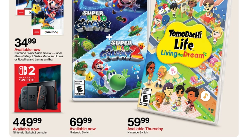 Best Finds in Target Weekly Circular Nintendo Switch 2 Oura Ring 4 Anker Power Bank and Printer Deals