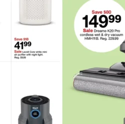 Target Deals This Week Bring Big Savings on Dreame K20 Pro, Roborock Q10 PF+ and Shark Air Purifiers