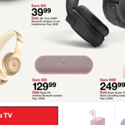 Best Audio and Streaming Deals During Target Circle Week Featuring JBL Charge 6 and Beats Studio Pro