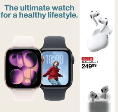 Unbeatable Target Weekly Sales Ad Picks: Apple Watch SE 3 & AirPods 4 Price Drops! : 10 /12 - 10/17, 2025
