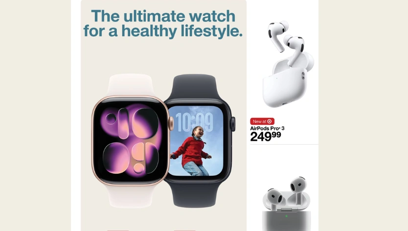 Unbeatable Target Weekly Sales Ad Picks: Apple Watch SE 3 & AirPods 4 Price Drops! : 10 /12 - 10/17, 2025