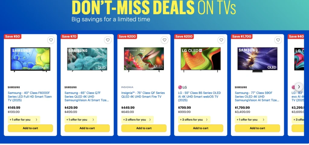 Best Weekly Retail Deals & Electronics Discounts