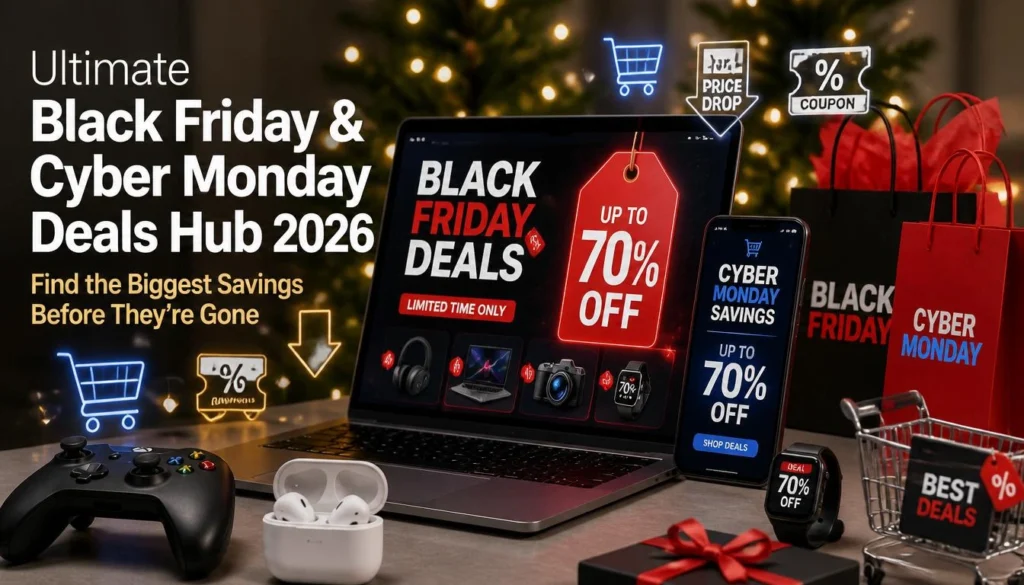 You Don’t Need to Hunt Hundreds of Deals : This Ultimate Black Friday & Cyber Monday Deals Hub Finds the Biggest Savings for You
