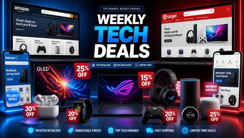 Best Weekly Electronics Deals from Amazon, Walmart, Target & Costco: Where Smart Shoppers Are Saving Big in 2026