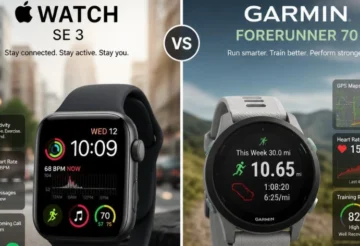 Apple Watch SE 3 vs Garmin Forerunner 70: Which Smartwatch Is Better in 2026?