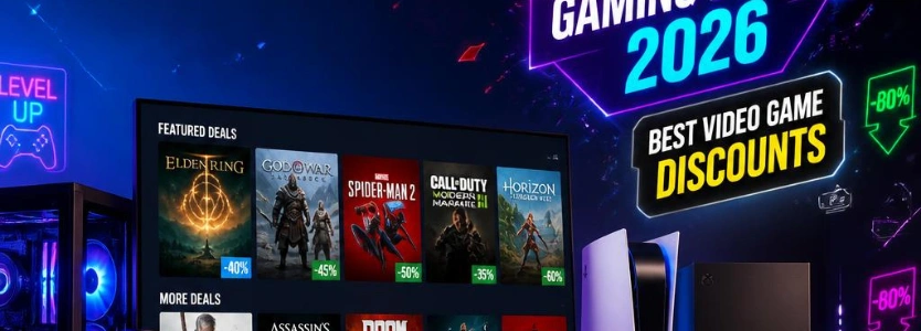 Best Gaming Deals 2026: The Biggest Video Game Discounts on PC, PS5, Xbox, and Nintendo Switch