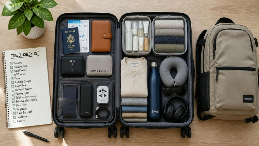 51 Things to Pack for Travel in 2026: Essential Travel Items You'll Be Glad You Brought