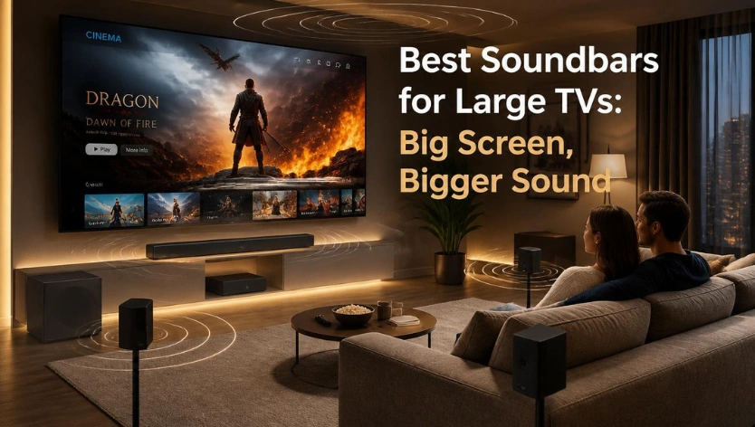 Best Soundbars for Large TVs in 2026: Top Dolby Atmos Picks for 75-Inch and 85-Inch Screens