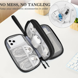 Travel Cable Organizer Pouch
