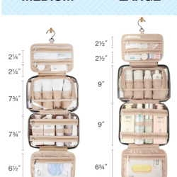BAGSMART Toiletry Bag