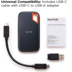 SanDisk 1TB Extreme Portable SSD - Up to 1050MB/s