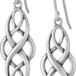 Dangle Earrings, Celtic Knot Design Dangle Earrings, Celtic Knot Design