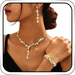 Sixexey Rhinestone Jewelry Set Sixexey Rhinestone Jewelry Set